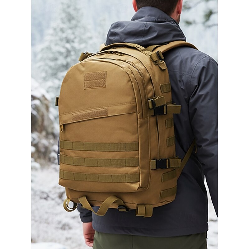 Men's Tactical Military Backpack – Large Capacity Waterproof & Durable Outdoor Rucksack with Multiple Compartments for Hiking, Camping, Travel and Survival Gear2