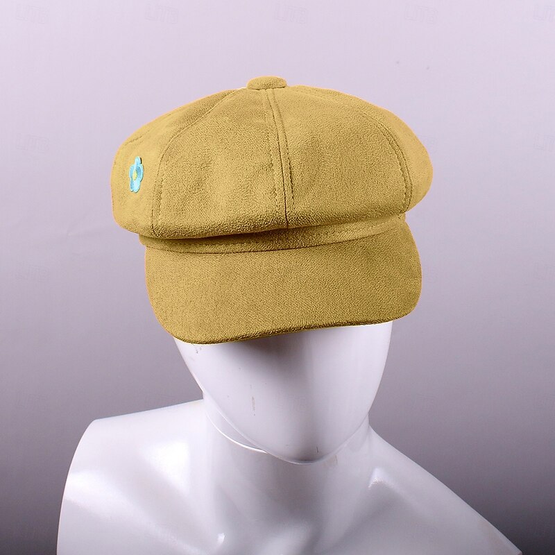 Korean Idol Inspired Idol Hat Newsboy Cap Virtual Idol Movie Cosplay for Unisex Adults' Halloween Carnival Performance Comic Con Anime Expo4
