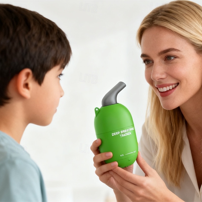 OPEP Deep Breathing Trainer Magnetic Vibration Feedback4