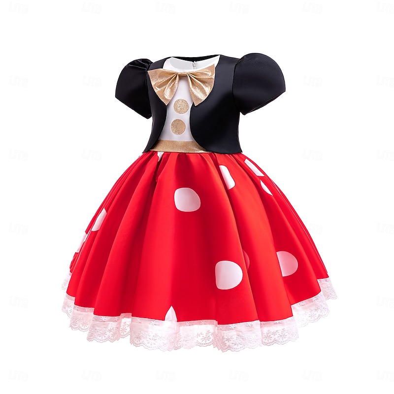 Princess Dress Costume Cosplay Movie Cosplay for Girls' Kid's Halloween Carnival Performance Party3