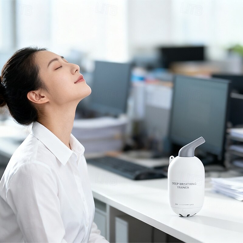 OPEP Deep Breathing Trainer Magnetic Vibration Feedback3