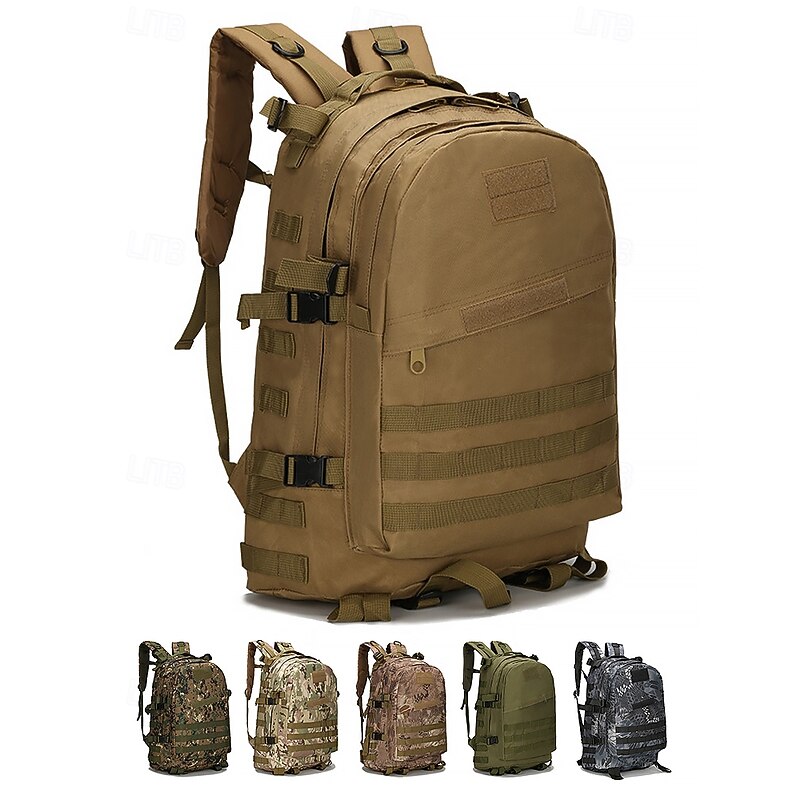 Men's Tactical Military Backpack – Large Capacity Waterproof & Durable Outdoor Rucksack with Multiple Compartments for Hiking, Camping, Travel and Survival Gear