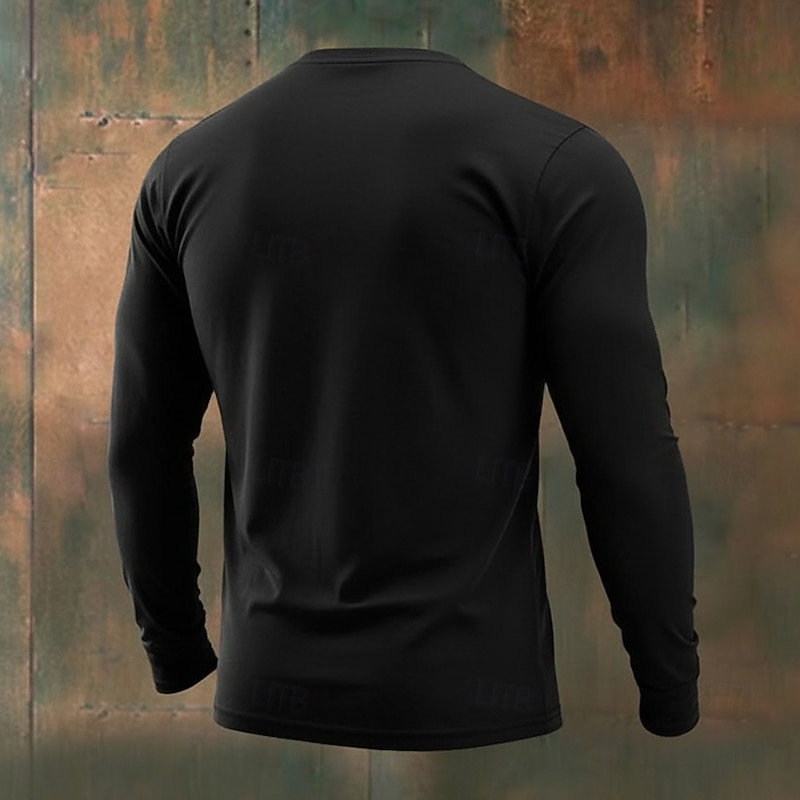 Men's American US Flag Freedom T Shirt Long Sleeve T shirt 3D Print Crew Neck Shirt Daily Casual Funny Political T Shirt Party Birthday Street Black Red Blue Fall Winter Clothing Apparel S M L XL XXL4