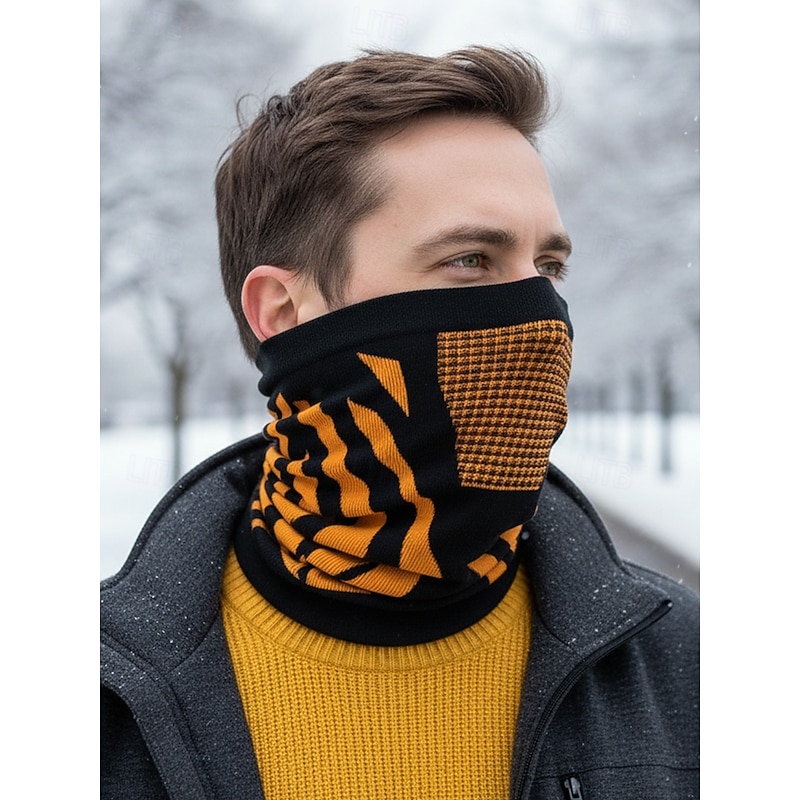 Men's Breathable Thermal Neck Gaiter, Windproof Ski Face Mask Scarf, Outdoor Sports Balaclava for Cycling, Running & Winter Activities2