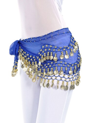  Belly Dance Hip Scarf Women's Training Chiffon