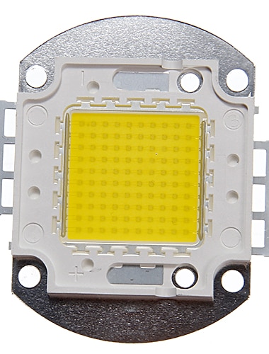  Zdm 1pc diy 100w 9000-10000lm luz blanca naturalmente integrada 4000-4500k módulo led (dc33-35v 2.8a) lámpara de calle para proyectar soldadura de cable de oro claro del soporte de cobre