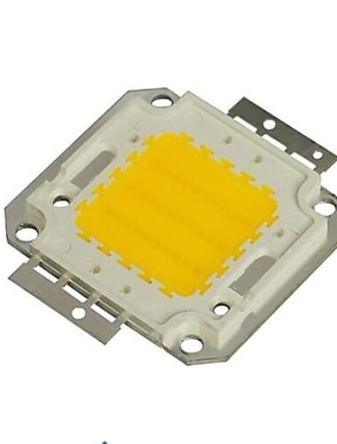  Zdm 1pc diy 30w 2800-3500lm luz blanca cálida 3000-3500k módulo led ligero integrado (dc33-35v 0.8a) lámpara de calle para proyectar soldadura de cable de oro claro del soporte de cobre