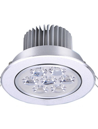  1pc 7W 7LEDs Easy Install Recessed LED Ceiling Lights LED Downlights Warm White Cold White 85-265V Home/Office