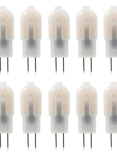  10st 3w led bi-pin lampor glödlampor 300lm g4 12led pärlor smd 2835 dimbar landskap 30w halogenlampa byte varm kall vit 360 graders strålvinkel 220-240v 12v