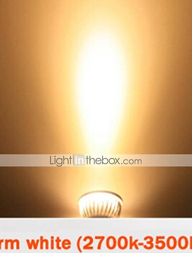  zdm 10-pakke, mr16 / gu5.3 35w ledede pærer 210lm, 12v dc, 20 watt glødelaktig ekvivalent, ultralette energisparende spotlight