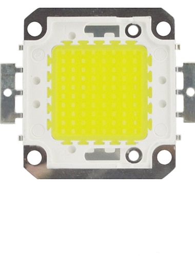  Zdm diy 100w 8500-9500lm luz blanca fría 6000-6500k módulo led integrado (dc33-35v 3a) lámpara de calle para proyectar soldadura de alambre dorado de soporte de cobre