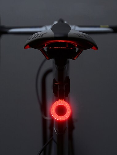  LED Cykellyktor Baklykta till cykel säkerhetslampor Bergscykling Cykel Cykelsport Vattentät Flera lägen Jätteljus Bärbar 10 lm Laddningsbart USB Camping / vandring / grottforskning Cykling / ABS