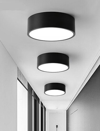  23 cm Con LED Appliques da soffitto Metallo Acrilico Finiture verniciate Contemporaneo moderno 110-120V / 220-240V