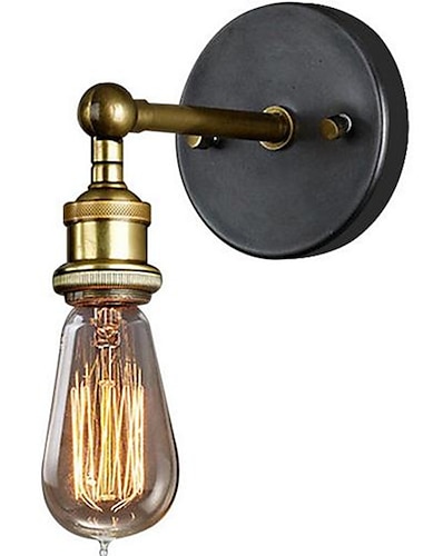  25cm Country Wandlampen Bronze Umgebungslicht einzigartiges Design Metall Wandleuchte LED für Flur Balkon Vintage 220v 110-120v 40w / ce zertifiziert / e26 / e27