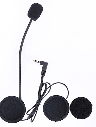  vnetphone 3,5 mm jackkontakt v6 intercom v4 interphone headset tillbehör hörlurar stereo passar till v6 intercom v4 hjälm interphone tillbehör delar