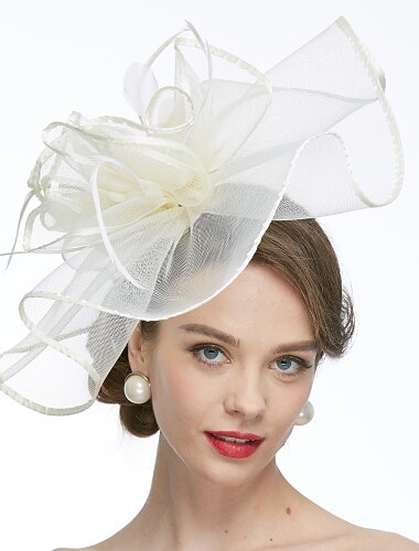  Net Kentucky Derby Hat / fascinators / Hatte med 1 Bryllup / Speciel Lejlighed / tefest Medaljon