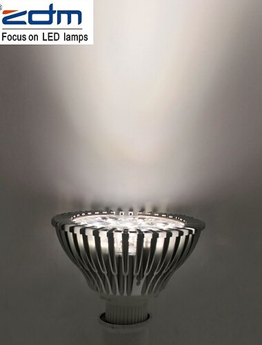  zdm e26 / e27 7w 650-750lm par30 led spotlight 7 ledede perler høy effekt ledet hvit / varm hvit 85-265v høy varmeledningsevne aluminium