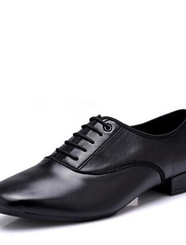  Férfi Modern cipő Karakter cipők Szabadtéri Magassarkúk Alacsony Fűzős Fekete