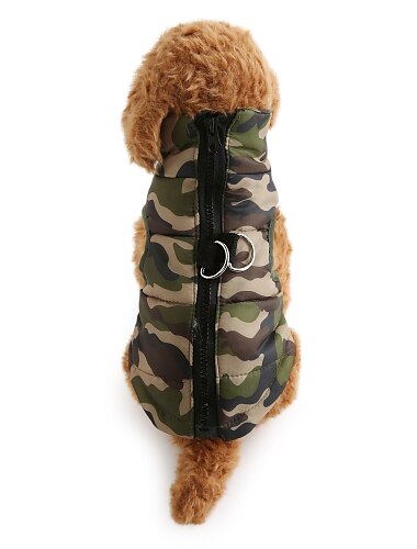  Perro Abrigos Chaqueta Chaleco Ropa para cachorros Casual / Diario Invierno Transpirable Exterior Ropa para perros for Fornido Labrador Malamute de Alaska Buldog Shiba Inu