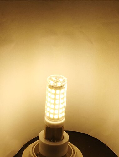  6db g9 9w 76led 2835smd kukorica led lámpa izzó meleg hideg natúr fehér ac110-240v 75w halogén izzó megfelelő 750lm nem villog