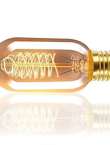  1 Stück 40 W E26 / E27 T45 Warmweiß 2200-2700 k Retro / Abblendbar / Dekorativ Glühende Vintage Edison Glühbirne 220-240 V