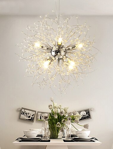  OYLYW 8-Light 40 cm Stile Mini Lampadari Metallo Sputnik Galvanizzato LED / Moderno / Sfera 110-120V / 220-240V