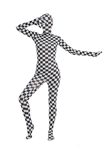  Zentai-Pakken Met Patroon Catsuit Huidskostuum Carnavalskostuum Full Body Suit Voor heren Dames Sekse Blokken Spandex Lycra Kostuum voor Halloween Carnaval Maskerade Volwassenen