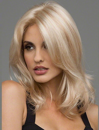  blondi peruukit naisille synteettinen peruukki aaltoileva peruukki viininpunainen musta ruskea synteettiset hiukset naisten keskiosa lämmönkestävä 20 tuumaa päivittäisiin juhliin