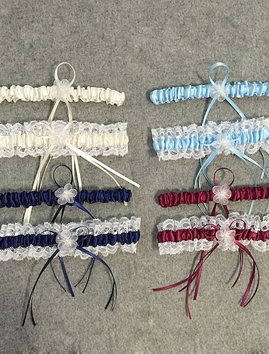  Kant Klassieke sieraden / Vintage-stijl Bruiloft kousenband Met Strik / Elastiek Kousenbanden Bruiloft / Feesten & Uitgaan