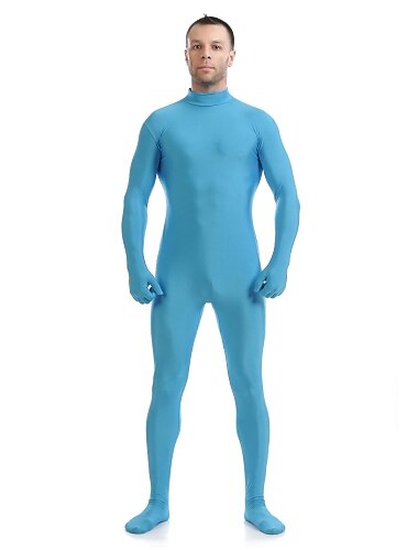  Zentai-Anzüge Kostüm Kapuzensweatshirt Karnevalskostüm Ganzkörperanzug Königstag Herren Damen Sex Einfarbig Elasthan Lycra Kostüm für Leistung Party Valentinstag Halloween Erwachsene