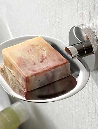  Soap Dishes & Houders Cool Hedendaagse Roestvast staal 1pc - Badkamer Muurbevestigd