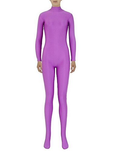  Zentai-Anzüge Catsuit Ganzkörperanzug Formaler Stil Klassicher Stil Sexy Karnevalskostüm Ganzkörperanzug Königstag Herren Damen Charme Sex Einfarbig Elasthan Lycra Kostüm für Formell Leistung Party