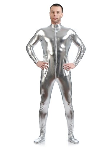  Λαμπερά κοστούμια Zentai Στολές Ηρώων Κοστούμια Αποκριάτικη Στολή Ολόσωμα κοστούμια Ανδρικά Γυναικεία Φύλο Σέξι στολή Μονόχρωμο Σπαντέξ Λατέξ Ενδυμασία για Απόκριες Ενηλίκων
