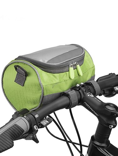  PROMEND Bike Handlebar Bag Shoulder Messenger Bag Bike Basket 6 inch Touchscreen Portable Rain Waterproof Cycling for Cycling Blue Black Pink Camping / Hiking Cycling / Bike Camping / Hiking / Caving