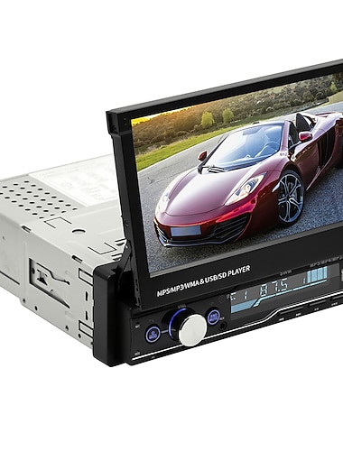  SWM T100+4LEDcamera 7 بوصة Din سيارة لاعب MP5 سيارة لاعب MP4 شاشة لمس MP3 بلوتوث مبنية إلى عالمي
