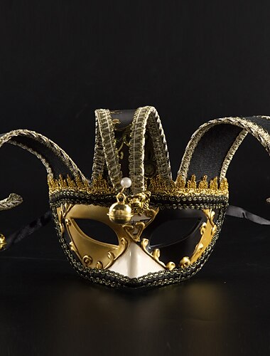  Cosplay Venezianisch Karnevalsmaske Venezianische Maske Maskenmaske Halbe Maske Erwachsene Damen Weiblich Halbes Gesicht Party Maskerade Karneval von Venedig Karneval Maskerade Einfaches