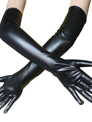  Trajes Zentai Guantes Catsuit Chica de la motocicleta Disfraz de carnaval Traje de Cuerpo Completo Mujer Cosplay Disfraz Sexy Víspera de Todos los Santos Color sólido Látex Traje para Víspera de