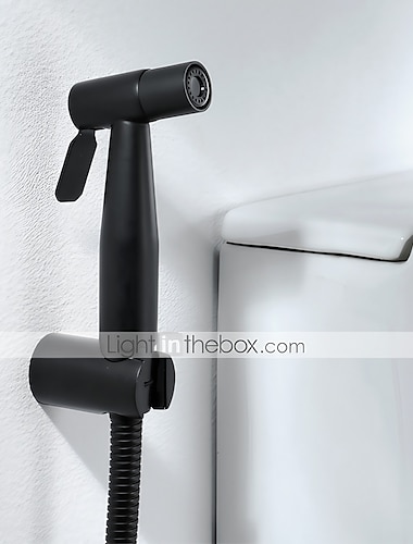 bidet monotrou toilette noire pistolet de nettoyage haute pression portable