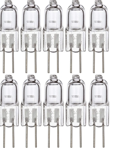  20buc 20w bec cu halogen bi-pin 20buc 240lm g4 alb cald 12v pentru sub dulap candelabre lumini disc