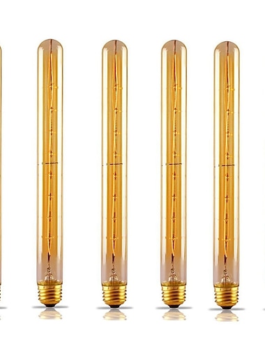  6 piezas 40 W E26 / E27 T300 Blanco Cálido 2200-2800 k Retro / Regulable / Decorativa Bombilla incandescente Vintage Edison 220-240 V