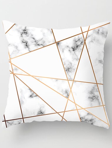  Patrón geométrico 1 pieza fundas de almohada de varios tamaños almohadas decorativas costeras para exteriores fundas de cojines suaves para sofá cama decoración del hogar