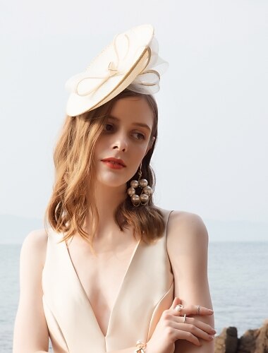  fascinators polyester Kentucky Derby hoed / hoofdbanden met 1 stuk bruiloft / buiten / speciale gelegenheid hoofddeksel