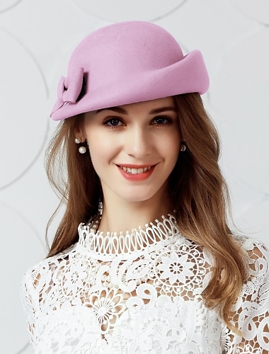  Vlna Klobouk Kentucky Derby / Klobouky s 1 Svatební / Večírek / Valentýn Přílba