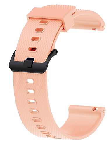  Uhrenarmband für Garmin Active 5 Forerunner 158 55 245 Venu Sq 2 Plus Vivoactive 3 Vivomove Sport Luxe Style HR Approach S42 S40 S12 Silikon Ersatz Gurt Sportarmband Armband