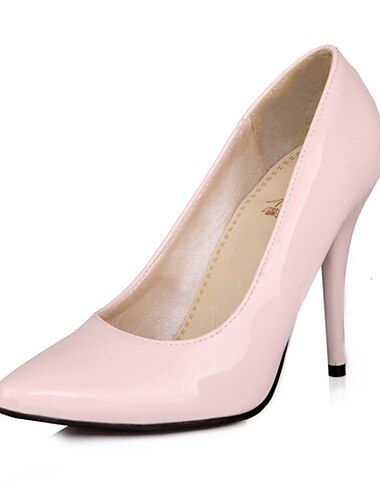  Damen Absätze Pumpen Geschenke zum Valentinstag Abendschuhe Übergrössen Valentinstag Täglich Party & Abend Stöckelabsatz Spitze Zehe Elegant PU Schwarz Gelb Rosa