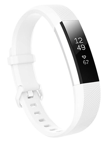  Uhrenarmband für Fitbit Alta HR Fitbit Ace Fitbit Alta Weiches Silikon Ersatz Gurt Verstellbar Atmungsaktiv Sportarmband Armband