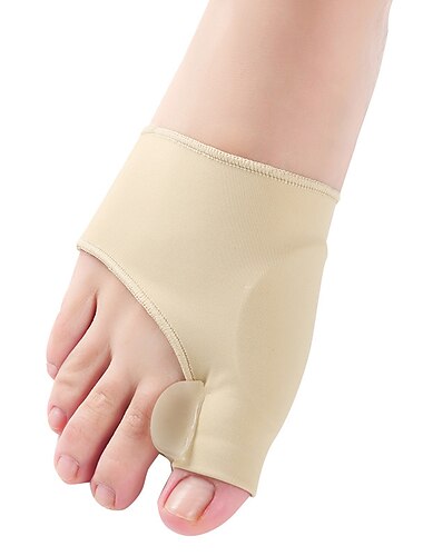  1pair tå separator hallux valgus bunion corrector orthotics fötter ben tum tumjustering korrigering pedicure sock rätare