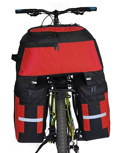  70 L Wasserdicht Fahrrad Kofferraum Tasche / Fahrradtasche Rucksackabdeckungen 3 in 1 Regendicht Radfahren Fahrradtasche 1680D Polyester Tasche für das Rad Fahrradtasche
