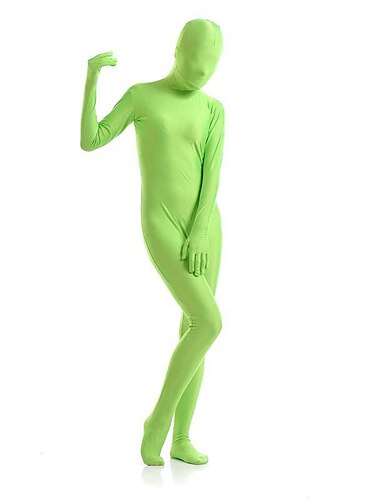  Zentai-Anzüge Ganzkörperanzug Ganzkörperanzug Karnevalskostüm Ganzkörperanzug Herren Damen Einfarbig Elasthan Lycra Kostüm für Halloween Kinder Erwachsene