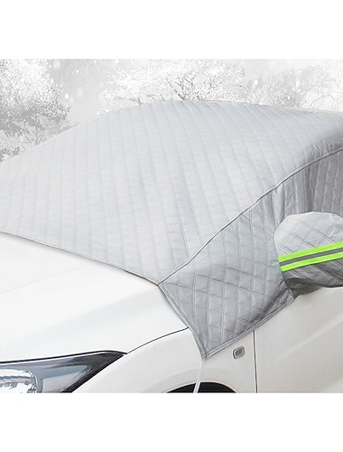  غطاء السيارة الأمامي التجمد المضادة للتجمد والثلج سماكة نصف الجسم الملابس نصف غطاء السيارة